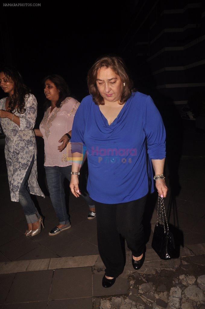 Reema Jain at Sanjay Kapoor's bash for his mom in Mumbai on 26th Sept 2014