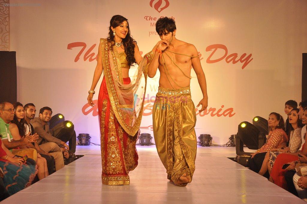 Teejay Sidhu, Karanvir Bohra at Wedding Show by Amy Billiomoria in Mumbai on 28th Sept 2014