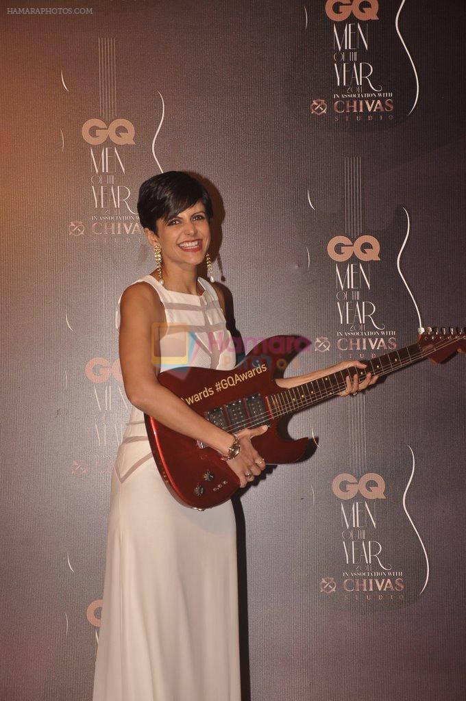 Mandira bedi at GQ Men of the Year Awards 2014 in Mumbai on 28th Sept 2014