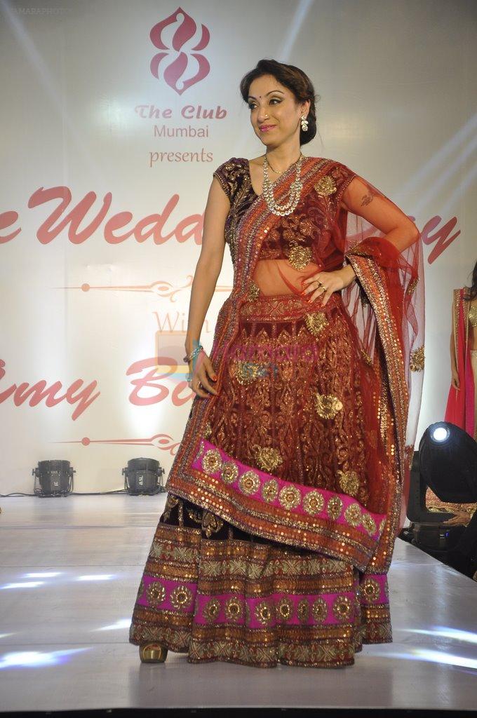 Madhurima Nigam at Wedding Show by Amy Billiomoria in Mumbai on 28th Sept 2014