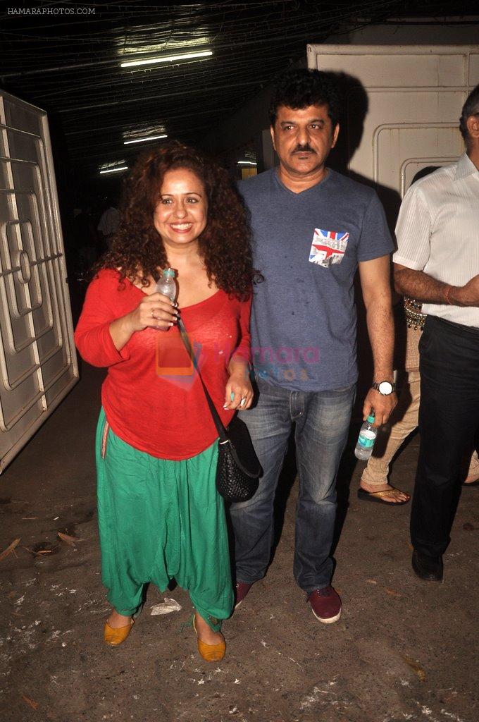 Vandana Sajnani, Rajesh Khattar at Haider screening in Sunny Super Sound on 29th Sept 2014