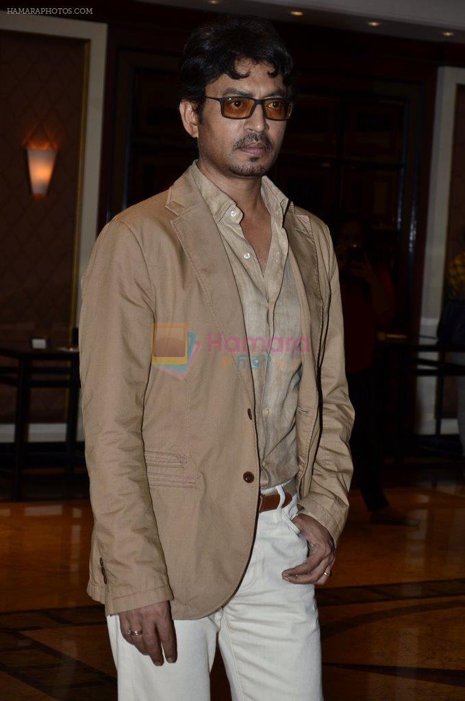 Irrfan Khan at Haider book launch in Taj Lands End on 30th Sept 2014