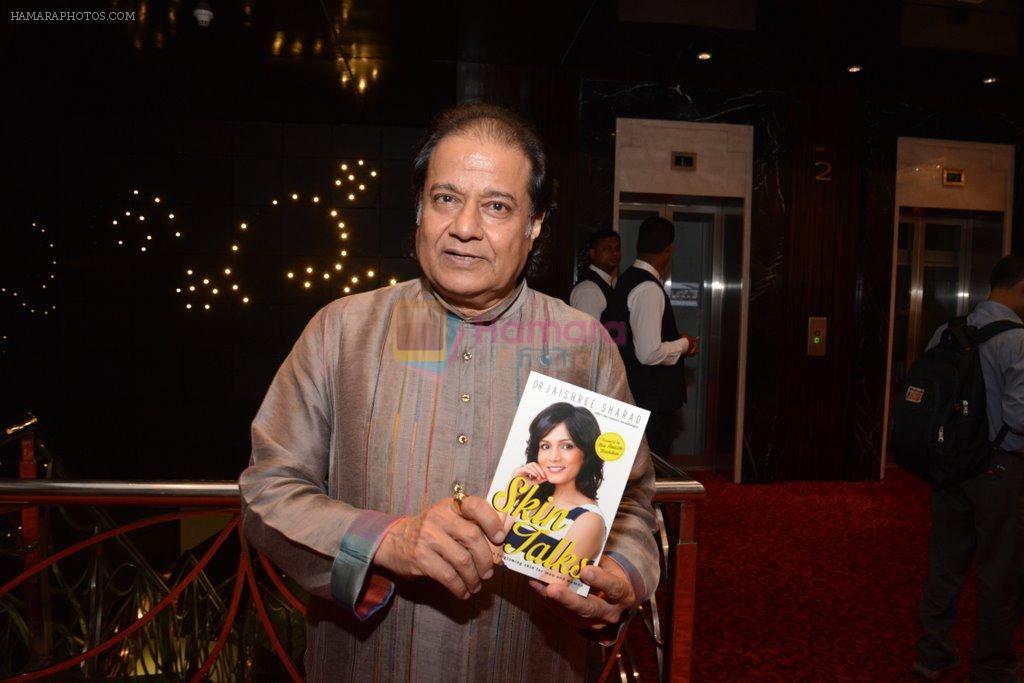 Anup Jalota at Jaishree Sharad's book launch in Sofitel, Mumbai on 5th Oct 2014