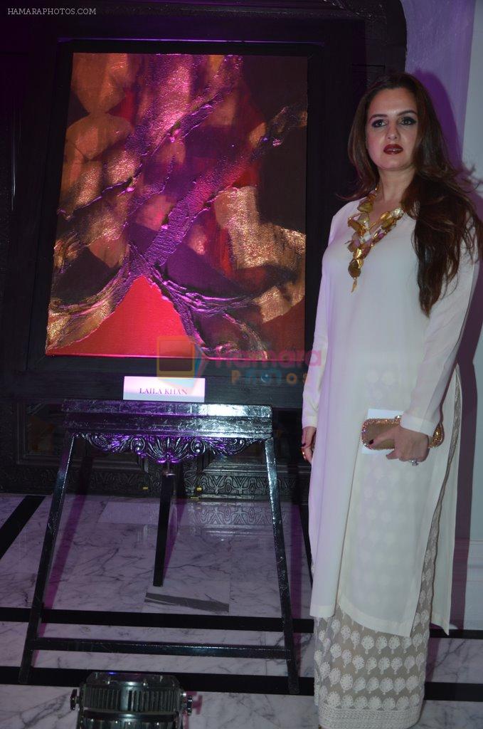 Laila Khan Rajpal at Maheka Mirpuri's show for cancer cause in Taj Hotel, Mumbai on 6th Oct 2014