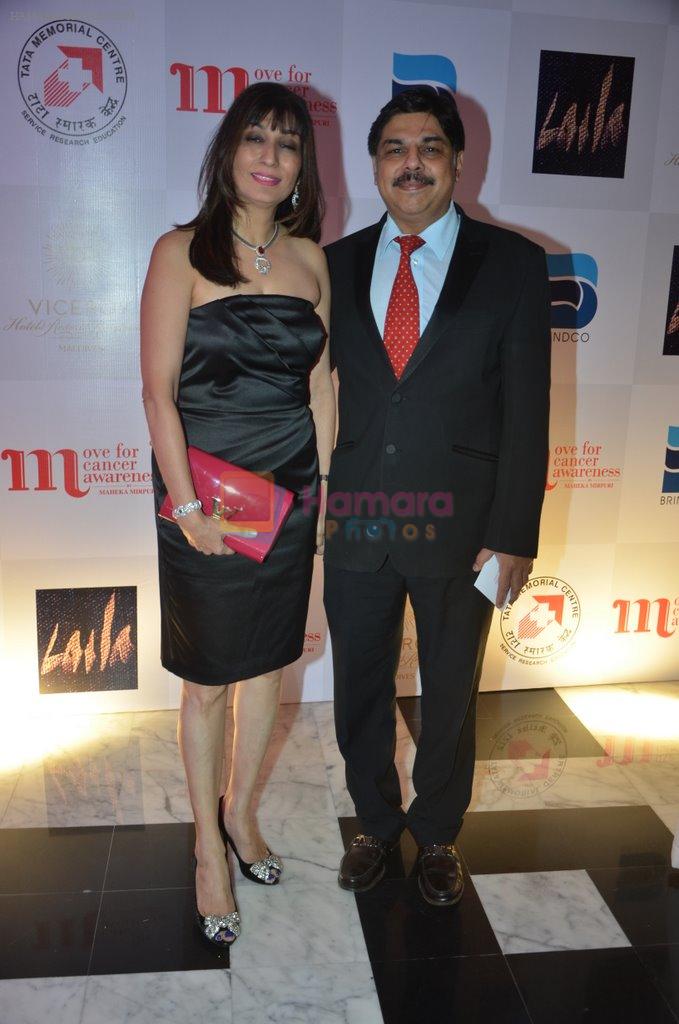 at Maheka Mirpuri's show for cancer cause in Taj Hotel, Mumbai on 6th Oct 2014