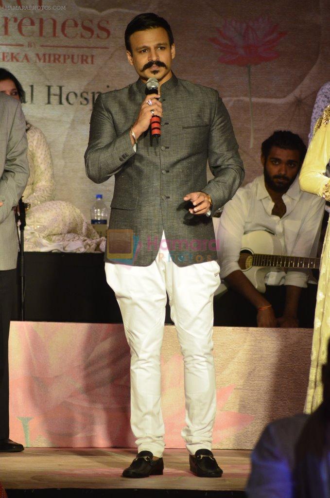 Vivek Oberoi walks for Maheka Mirpuri's show for cancer cause in Taj Hotel, Mumbai on 6th Oct 2014