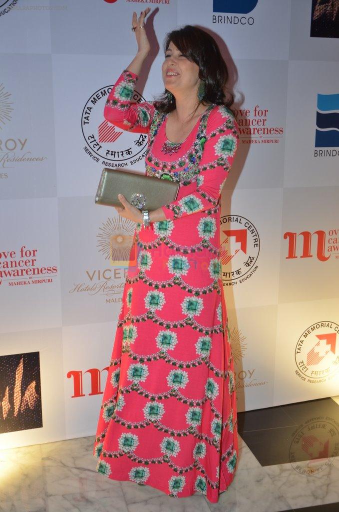 Amrita Raichand at Maheka Mirpuri's show for cancer cause in Taj Hotel, Mumbai on 6th Oct 2014