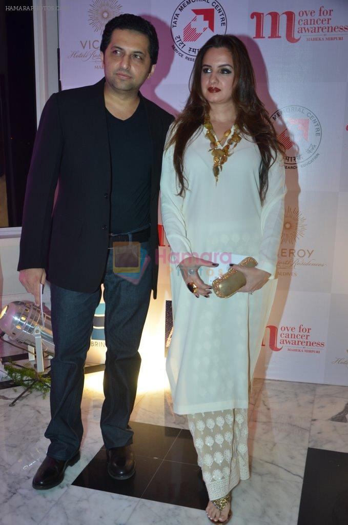 Laila Khan Rajpal at Maheka Mirpuri's show for cancer cause in Taj Hotel, Mumbai on 6th Oct 2014