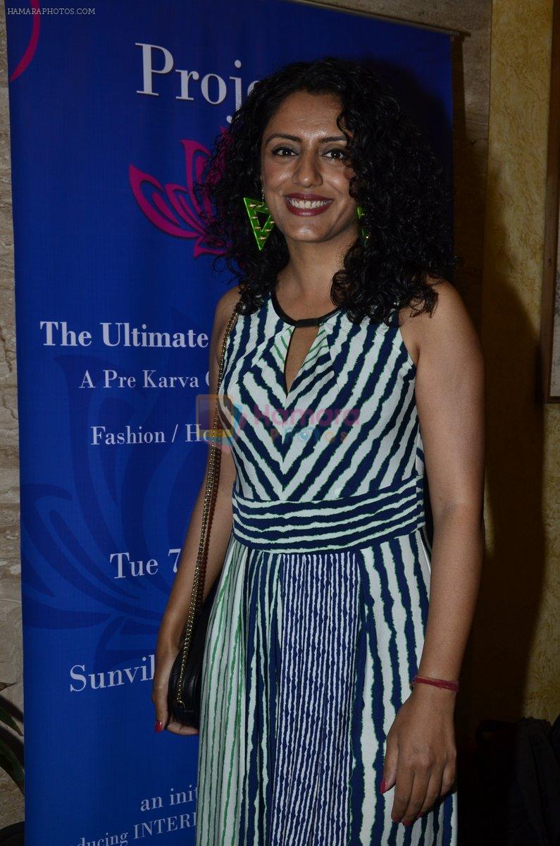 Parveen Dusanj at Project Seven Preview Hosted by Zeba Kohli in Mumbai on 7th Oct 2014