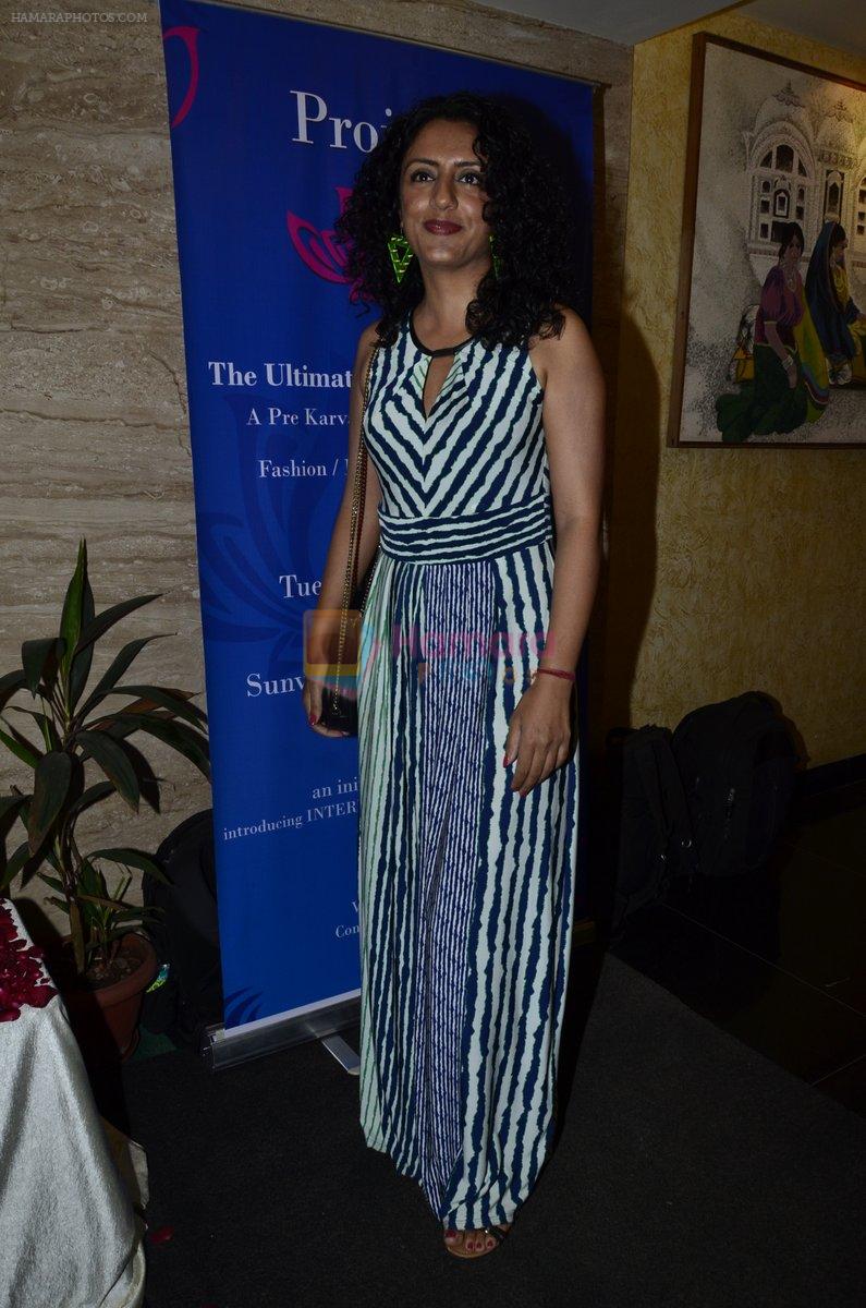 Parveen Dusanj at Project Seven Preview Hosted by Zeba Kohli in Mumbai on 7th Oct 2014