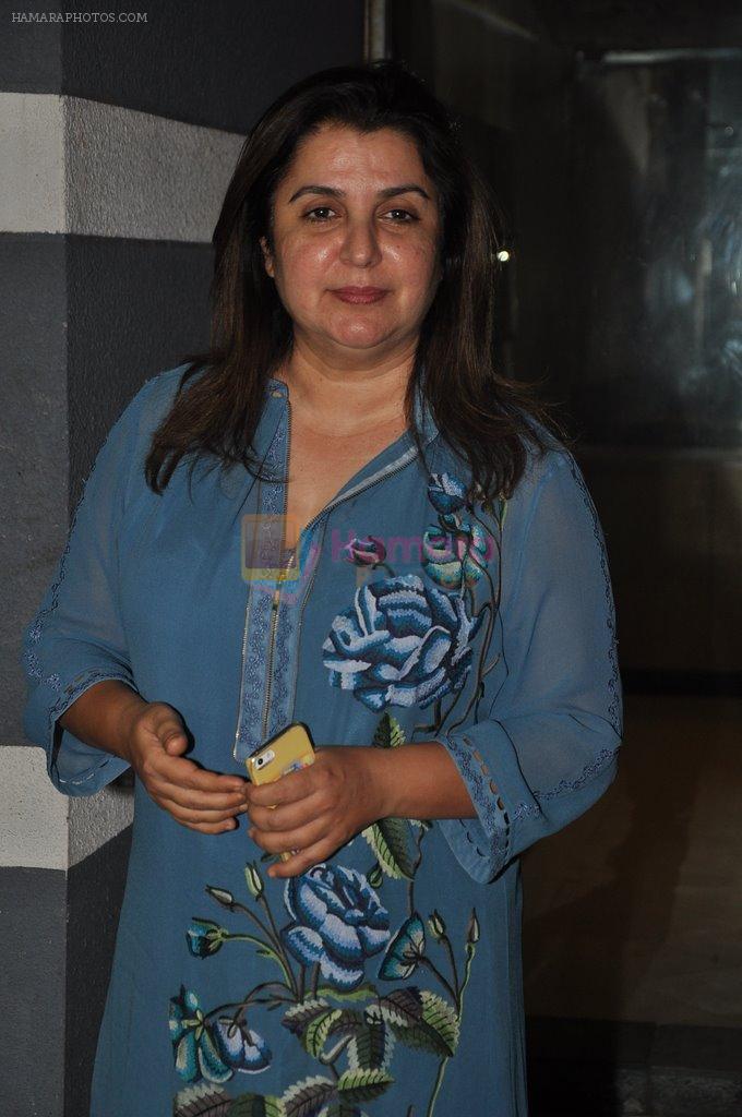 Farah Khan at Sanjay Kapoor's residence on 8th Oct 2014