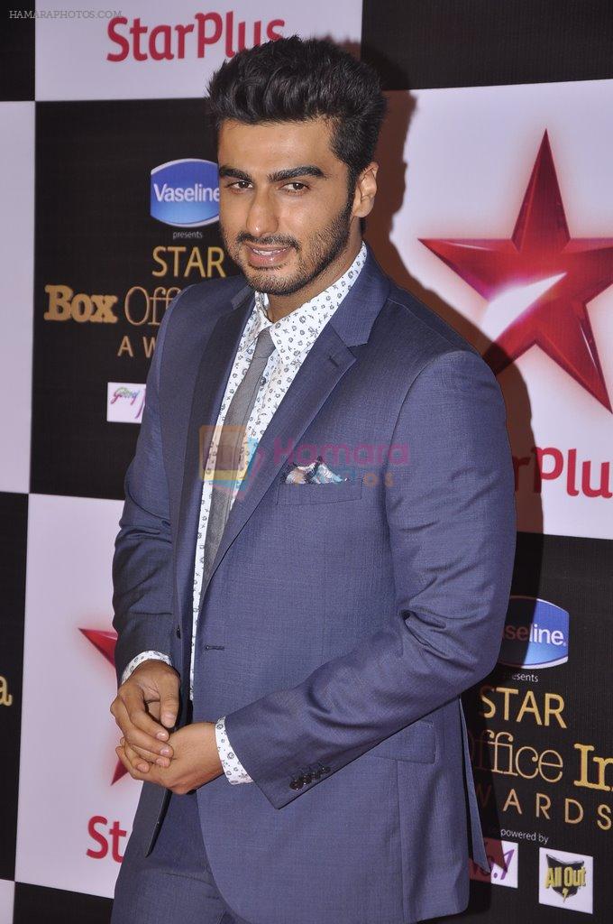 Arjun Kapoor at Star Plus box Office Awards in Mumbai on 9th Oct 2014