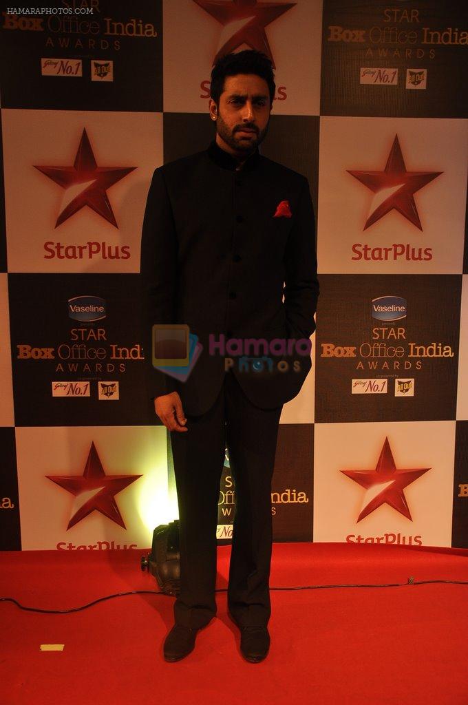 Abhishek Bachchan at Star Plus box Office Awards in Mumbai on 9th Oct 2014