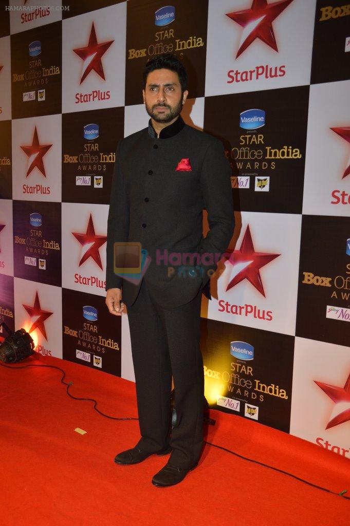 Abhishek Bachchan at Star Plus box Office Awards in Mumbai on 9th Oct 2014