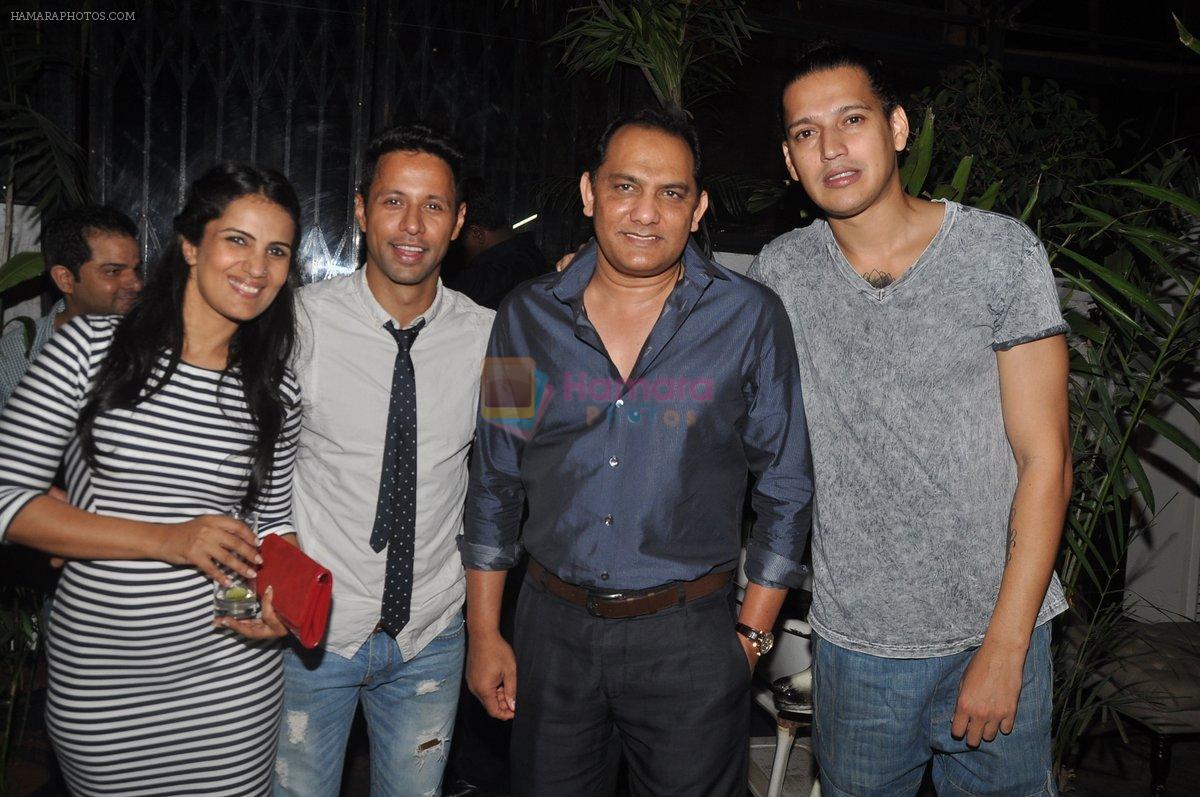 Mohammed Azharuddin at Nido Bar Nights by Butter Events in Mumbai on 10th Oct 2014