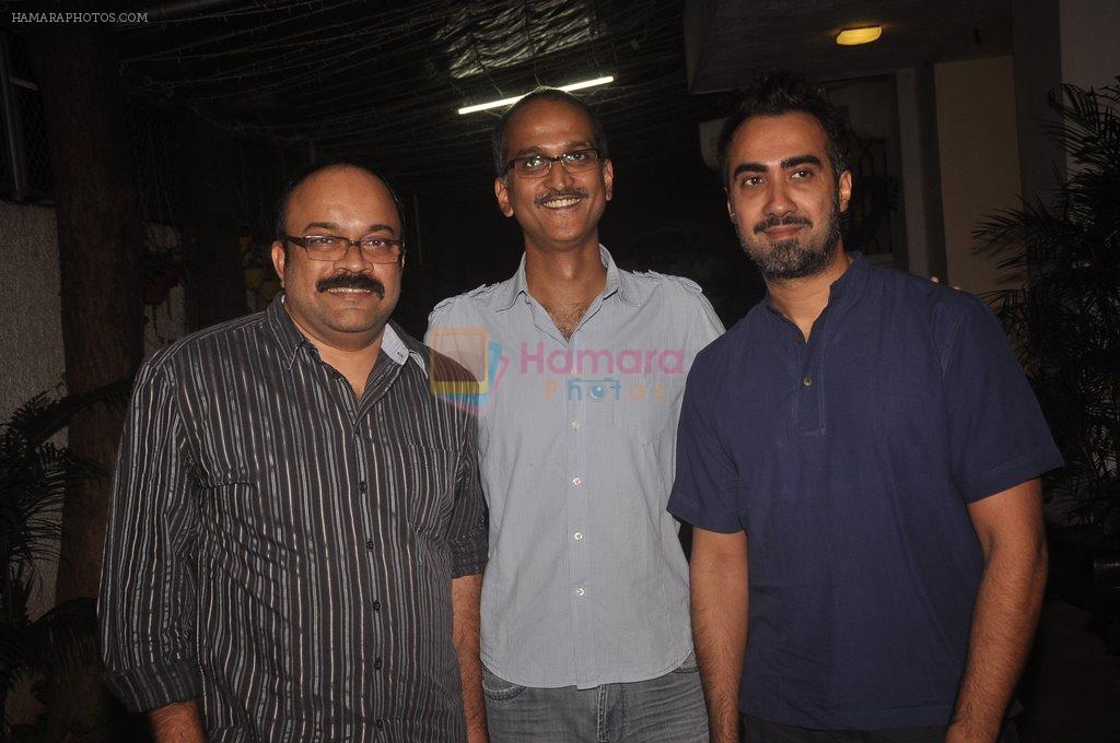 Rohan Sippy, Ranvir Shorey at Special screening of Sonali Cable at Sunny Super Sound on 11th Oct 2014