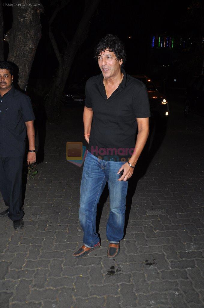 Chunky Pandey at Karva Chauth celebrations in Mumbai on 11th Oct 2014