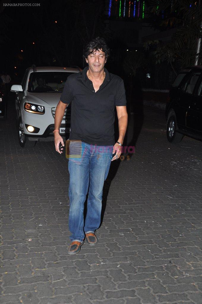 Chunky Pandey at Karva Chauth celebrations in Mumbai on 11th Oct 2014