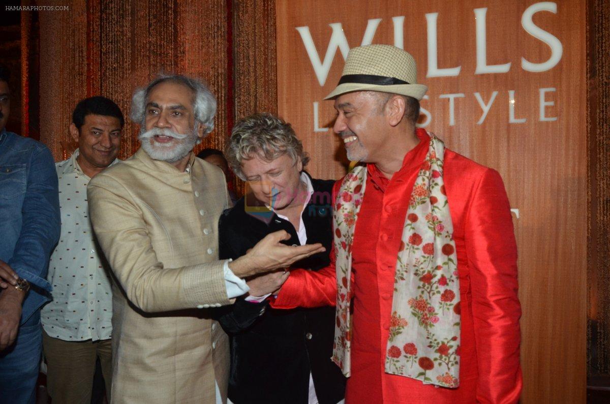 Christian Louboutin on day 5 of wills Fashion Week for rohit bal show on 12th Oct 2014