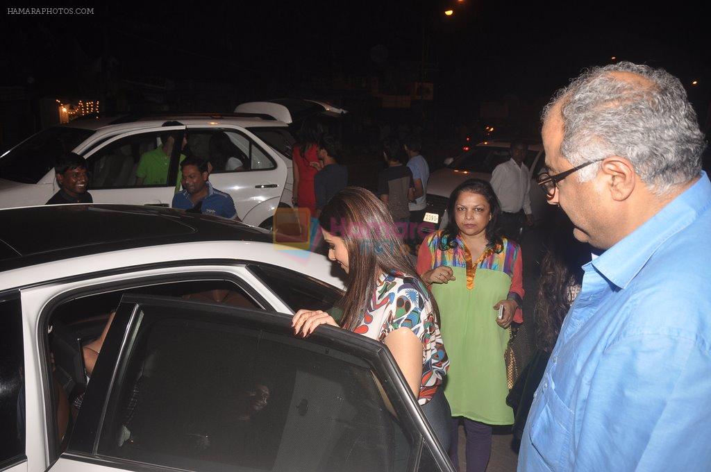 Sridevi, Boney Kapoor snapped in Mumbai on 13th Oct 2014
