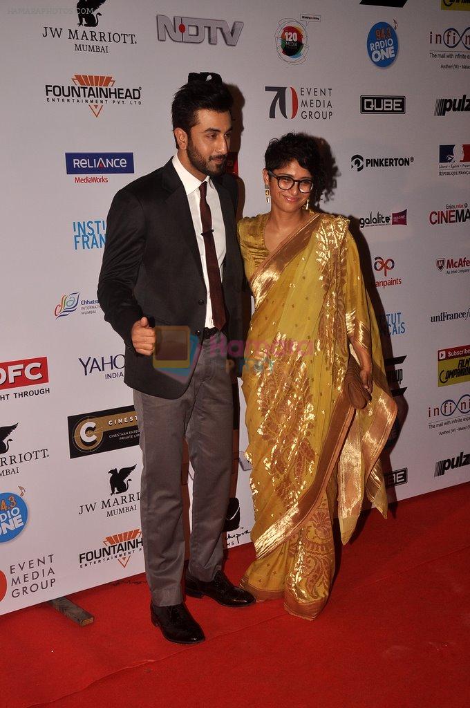 Kiran Rao, Ranbir Kapoor at 16th Mumbai Film Festival in Mumbai on 14th Oct 2014