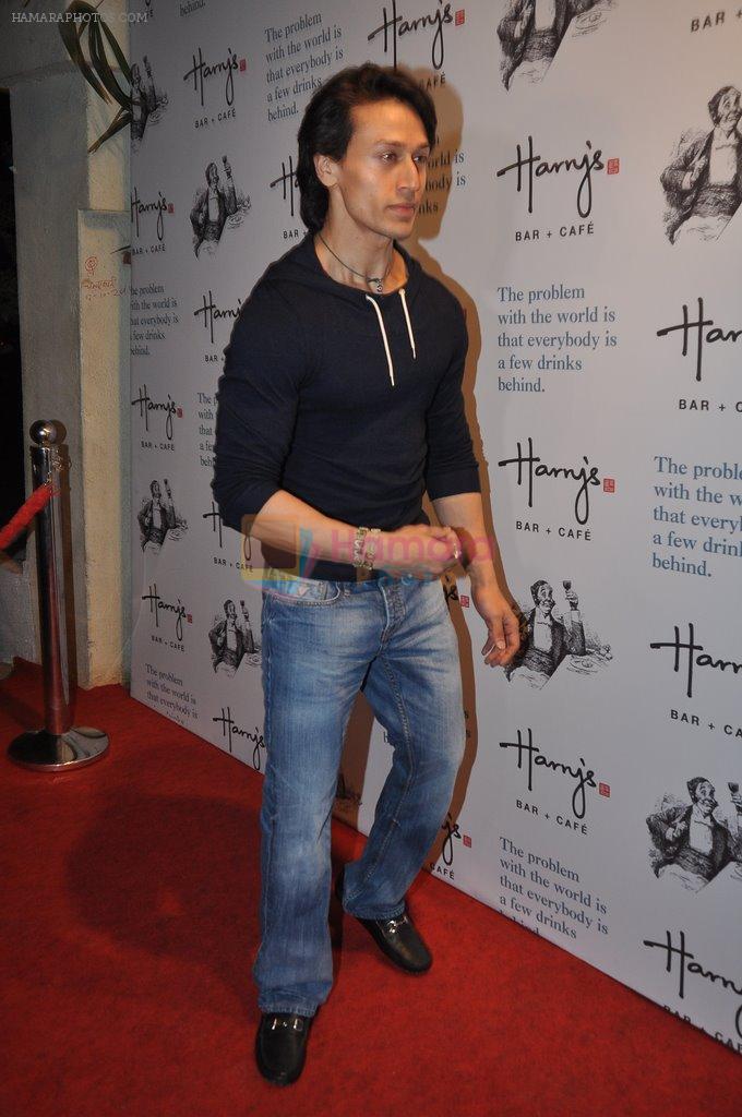 Tiger Shroff at Harry's launch in Mumbai on 17th Oct 2014