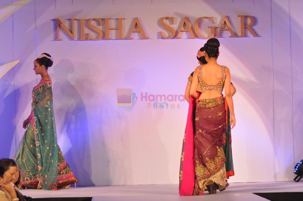 Model walks for Nisha Sagar in Powai on 18th Oct 2014
