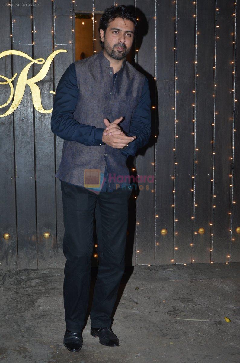 Harman Baweja at Shilpa Shetty's Diwali Bash in Mumbai on 19th Oct 2014