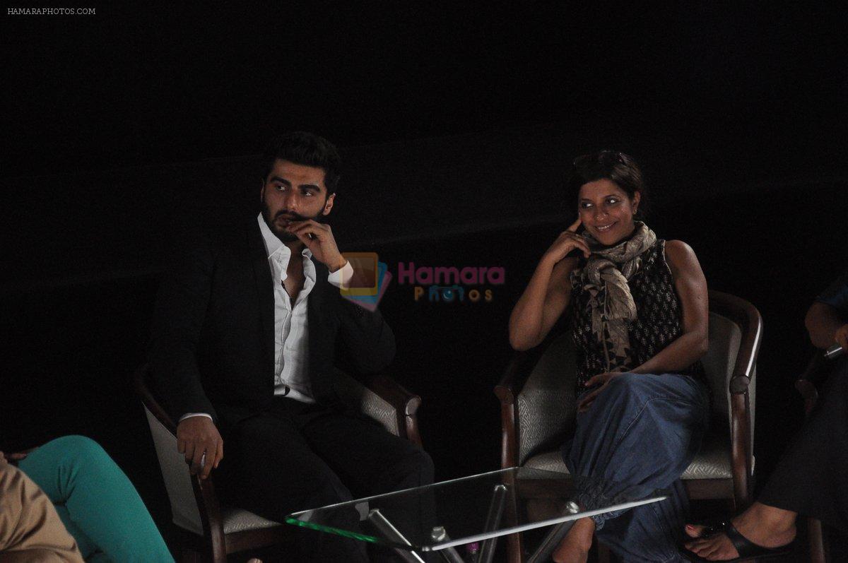 Arjun Kapoor, Zoya Akhtar in conversation at Mumbai Film Festival in Mumbai on 21st Oct 2014