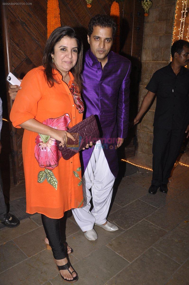 Faraj Khan at Amitabh Bachchan and family celebrate Diwali in style on 23rd Oct 2014
