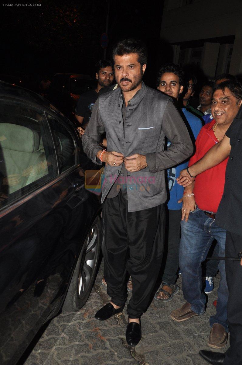 Anil Kapoor at Aamir Khan's Diwali Bash in Mumbai on 23rd Oct 2014