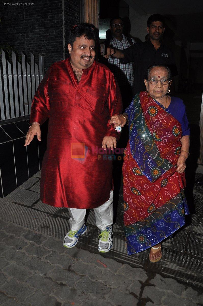 at Aamir Khan's Diwali Bash in Mumbai on 23rd Oct 2014