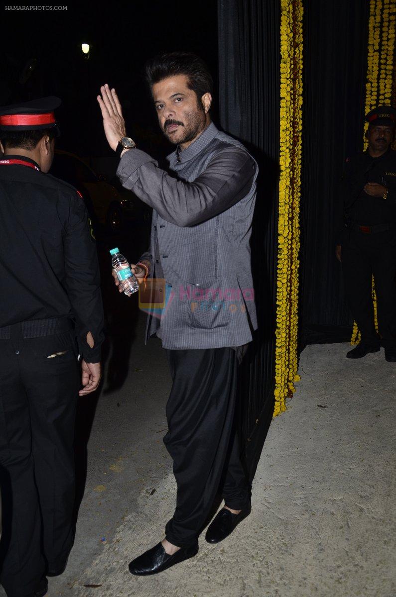 Anil Kapoor at Amitabh Bachchan and family celebrate Diwali in style on 23rd Oct 2014