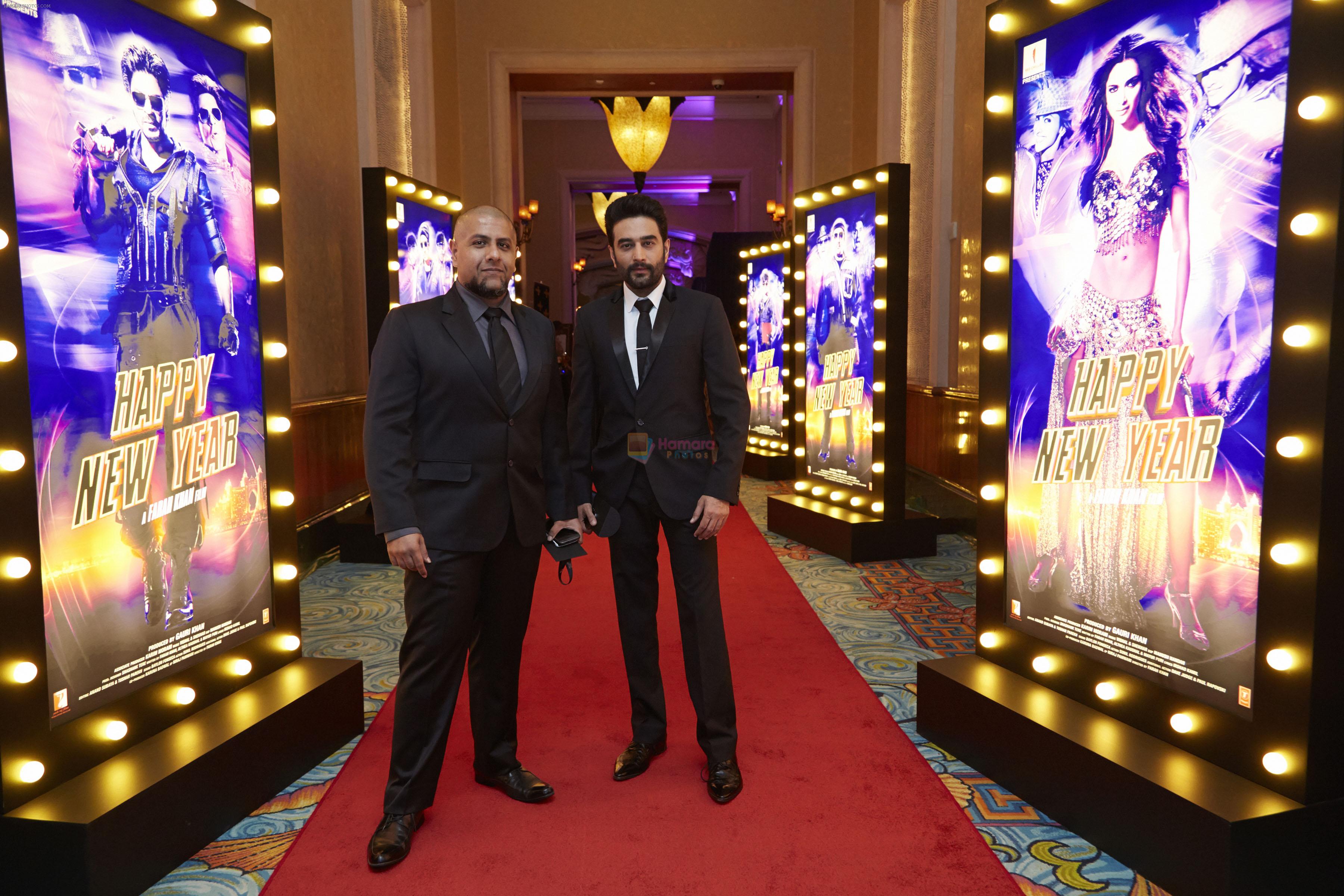 MUSIC DIRECTORS VISHAL - SHEKHAR at World Premiere of Happy New Year in Dubai