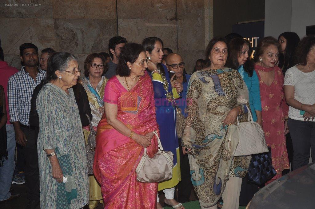 Asha Parekh at Lightbox screening in Mumbai on 24th Oct 2014