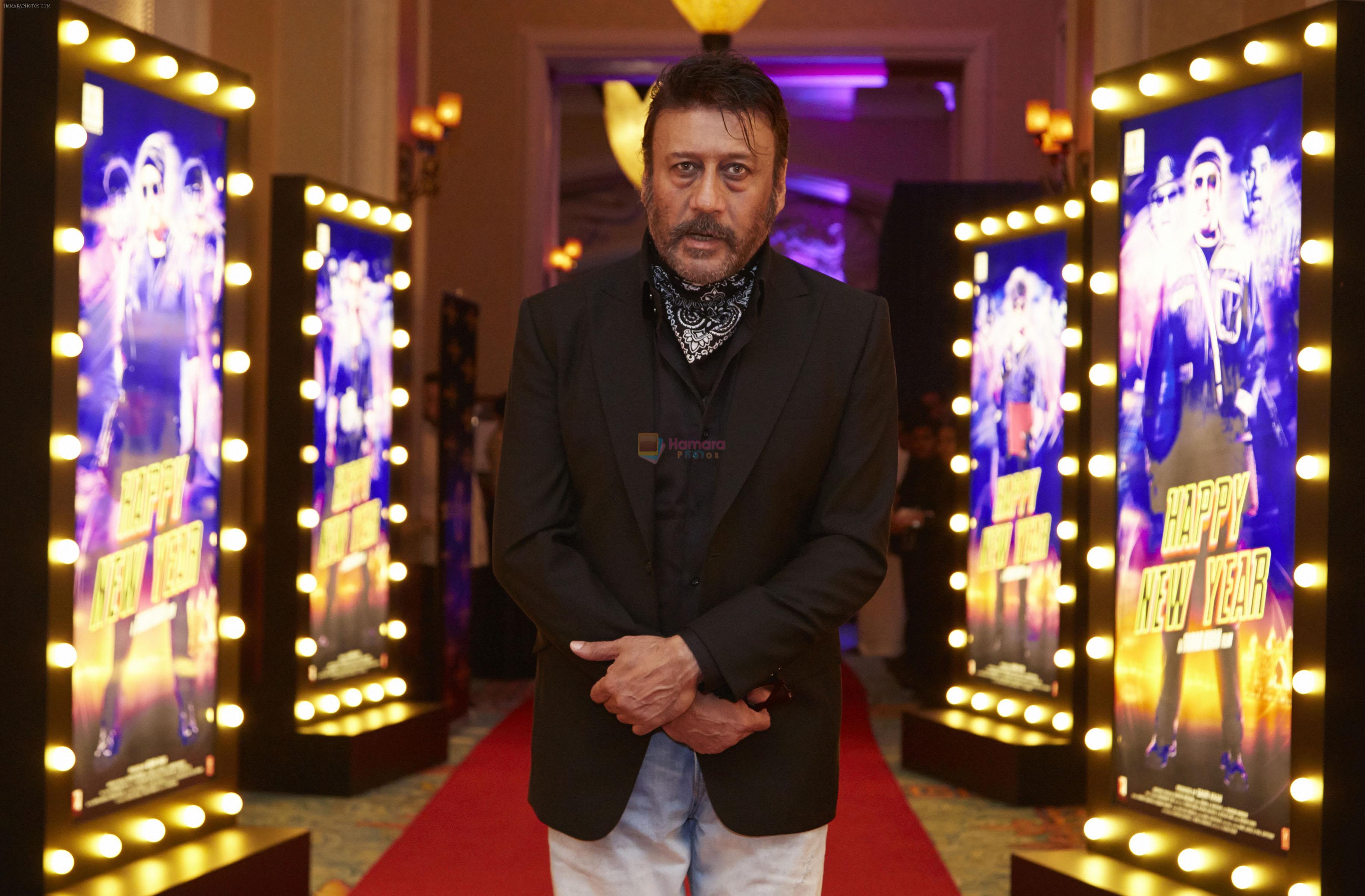 JACKIE SHROFF at World Premiere of Happy New Year in Dubai