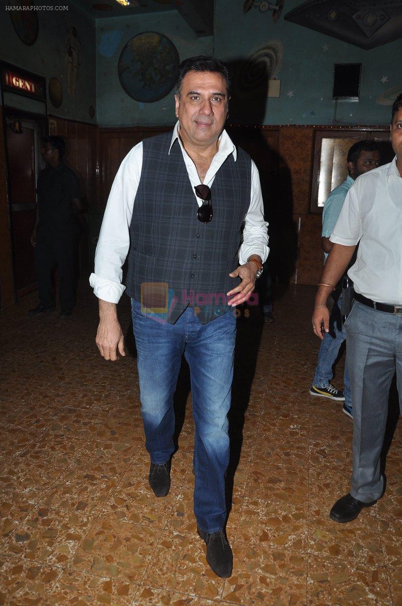Boman Irani with Team of Happy New Year visits Gaiety Cinema in Mumbai on 28th Oct 2014