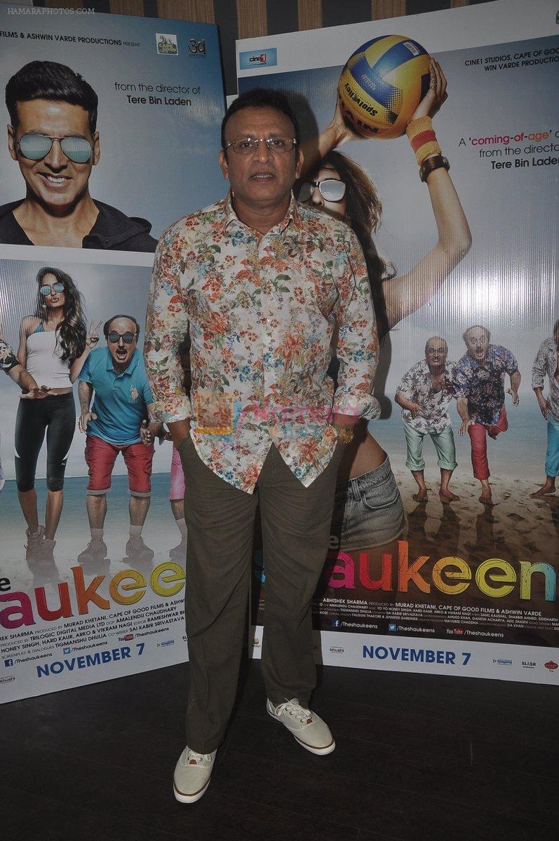 Annu Kapoor at Shaukeen Media meet in Mumbai on 28th Oct 2014