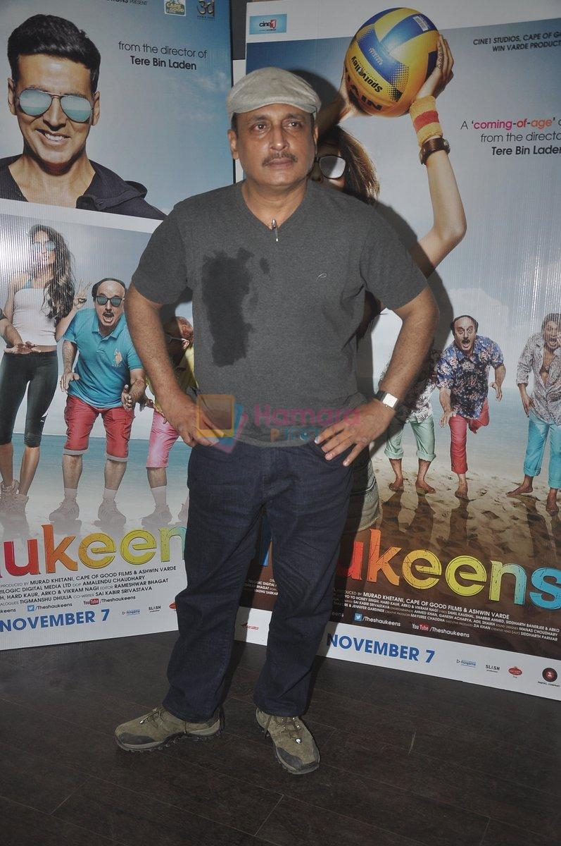 Piyush Mishra at Shaukeen Media meet in Mumbai on 28th Oct 2014