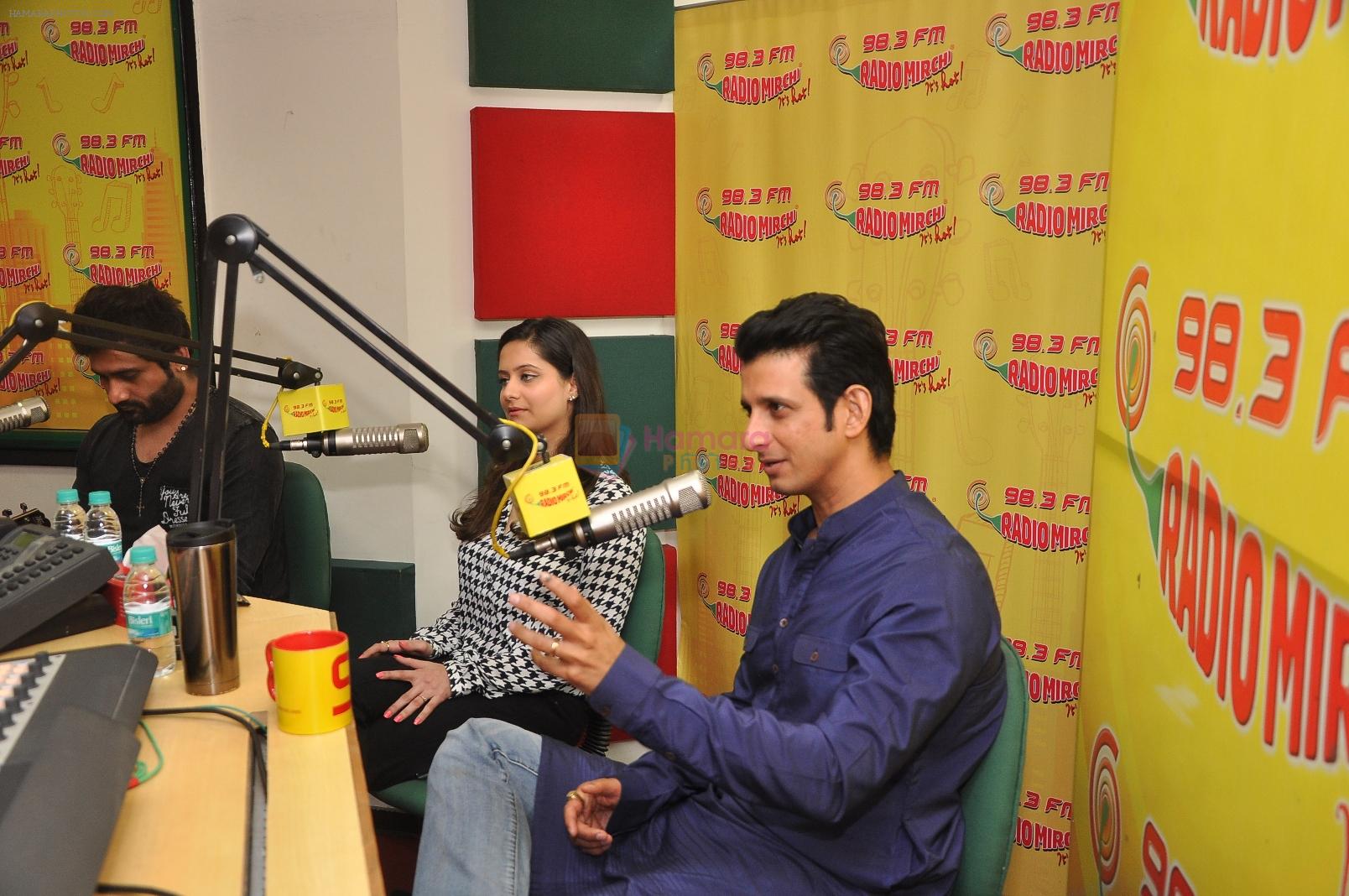 Sharman Joshi and Shweta Kumar at Radio Mirchi studio for the promotion of  Super Nani