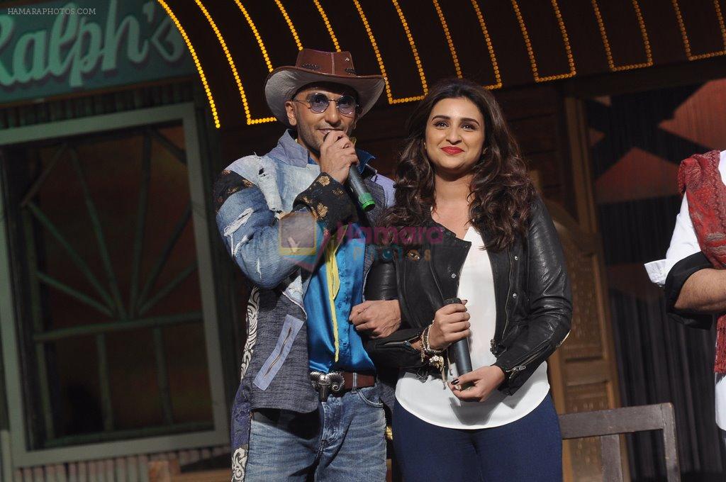 Ranveer Singh, Parineeti Chopra at the Launch of Nakhriley song from Kill Dil in Mumbai on 31st Oct 2014