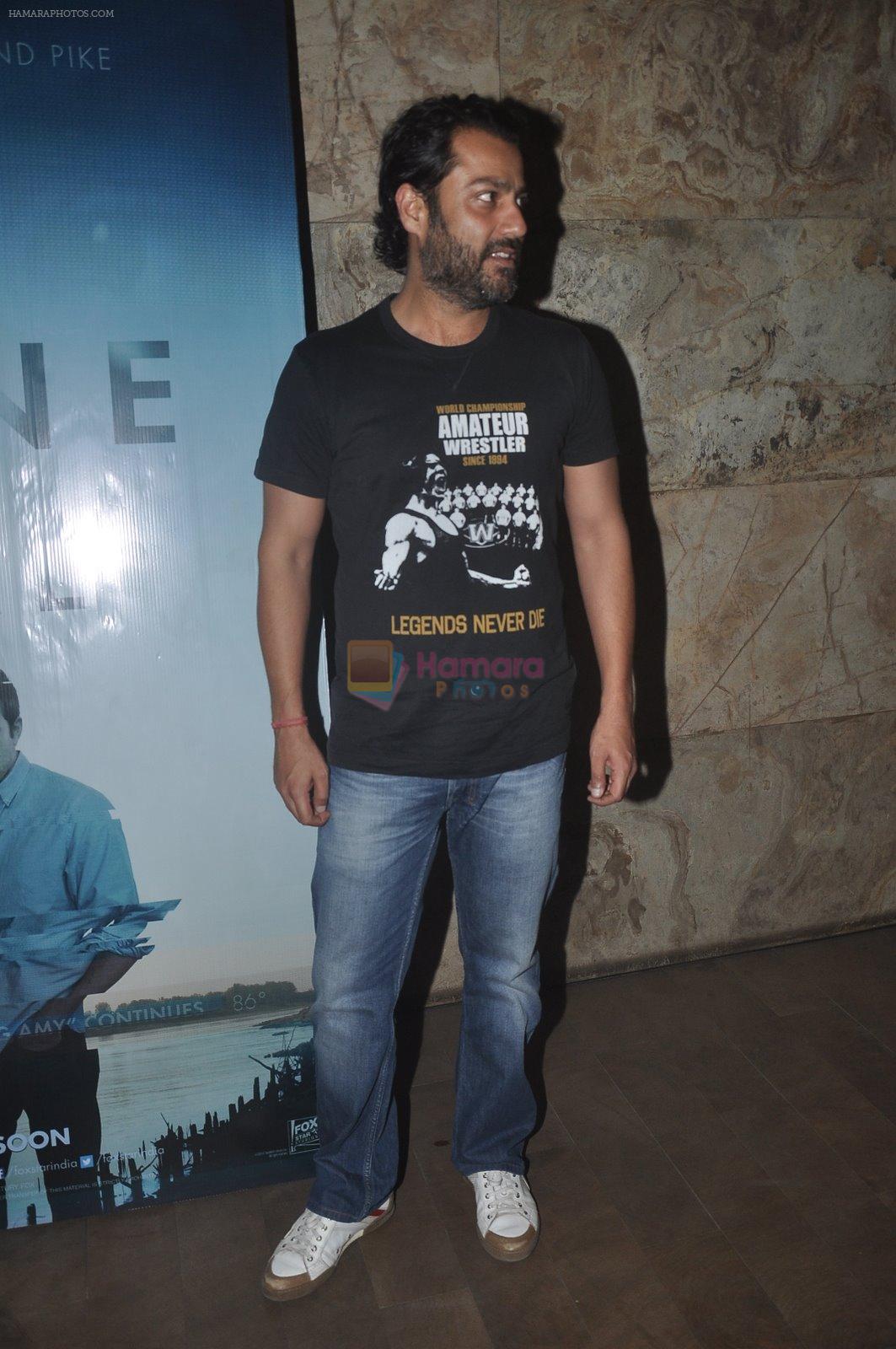 Abhishek Kapoor at Gone Girl screening in Lightbox, mumbai on 3rd Nov 2014