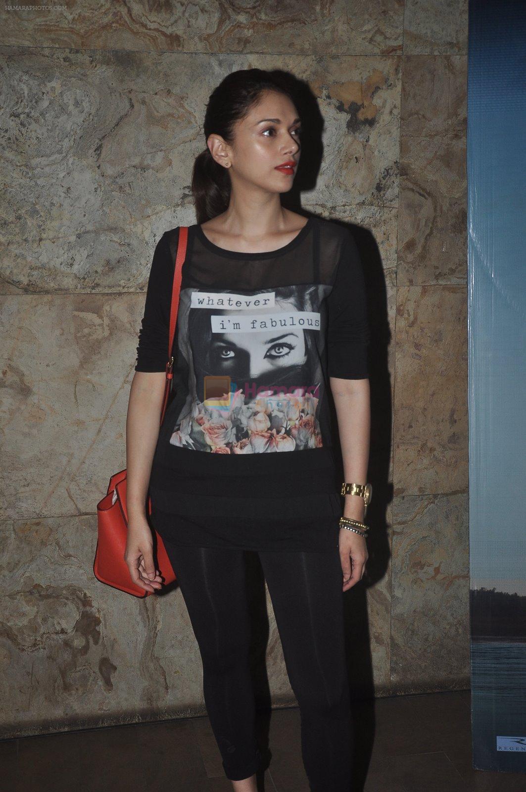 Aditi Rao Hydari at Gone Girl screening in Lightbox, mumbai on 3rd Nov 2014