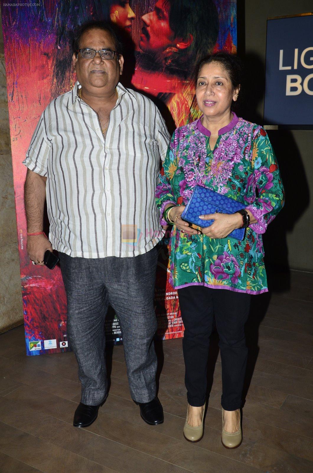 Satish Kaushik at Rang Rasiya screening in Lightbox, Mumbai on 4th Nov 2014
