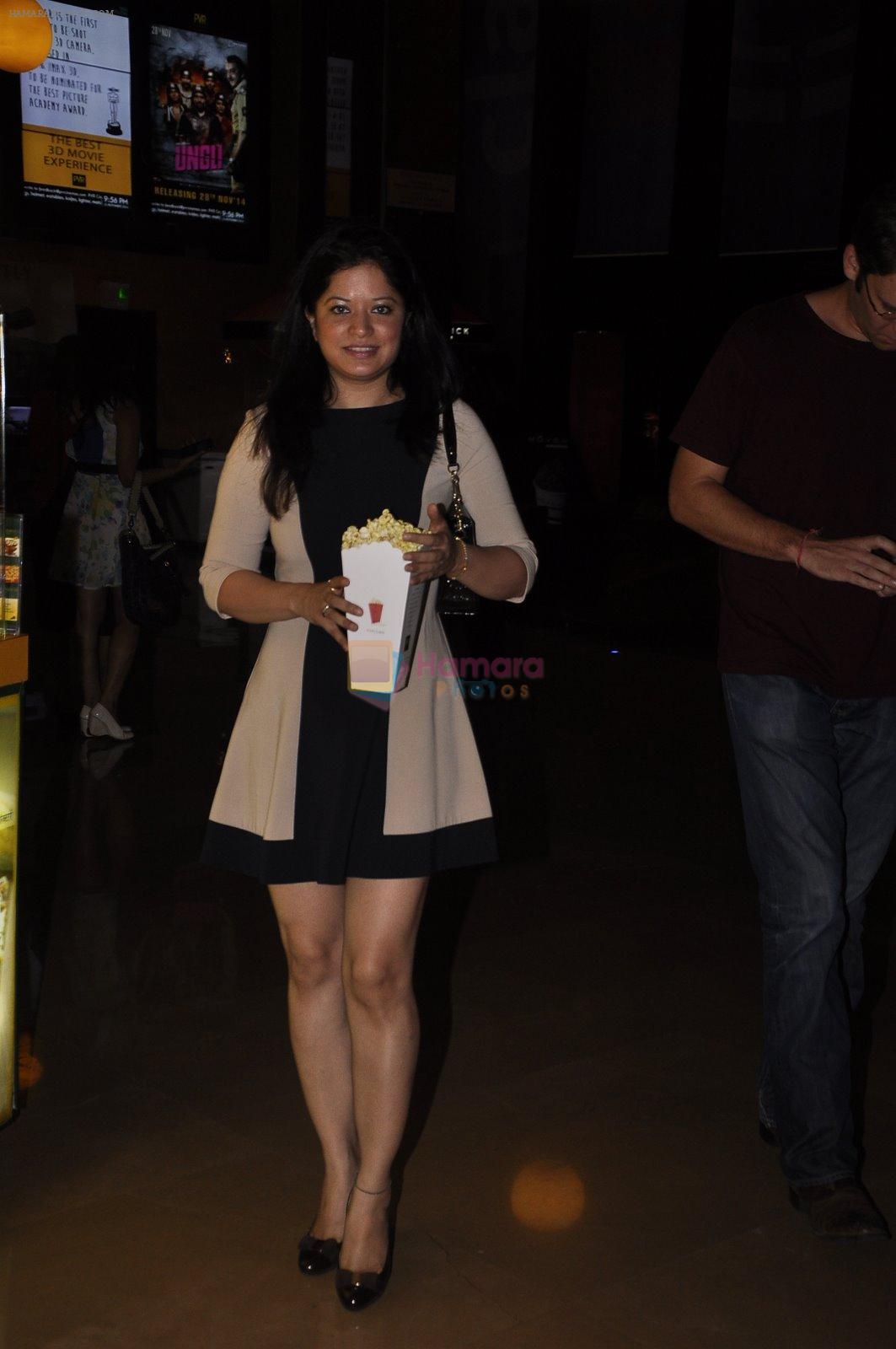 Arzoo Gowitrikar at the premiere of the film Interstellar in PVR Imax, Mumbai on 5th Nov 2014