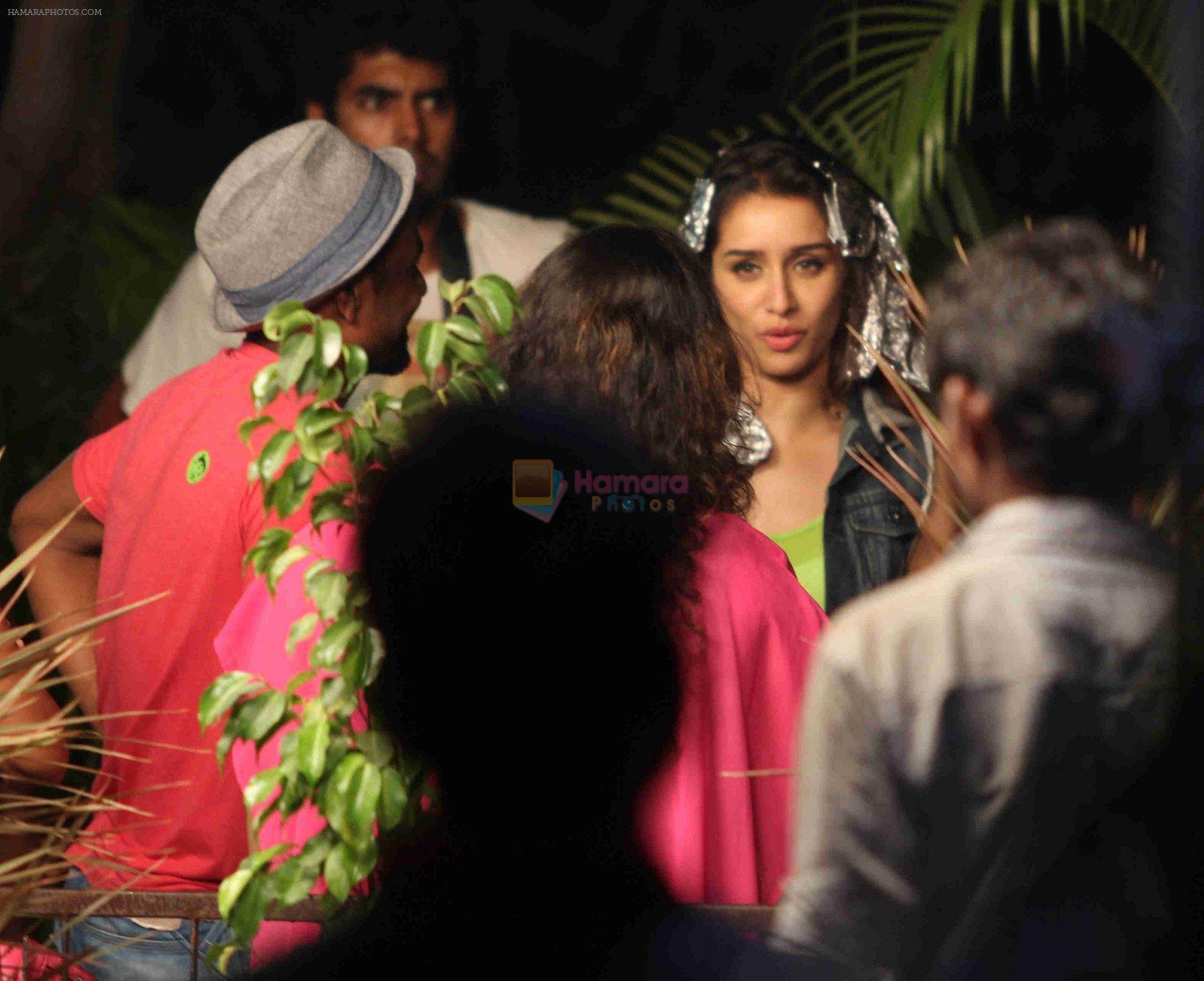 Sharaddha Kapoor on the sets of ABCD 2 in Andheri, Mumbai on 6th Nov 2014