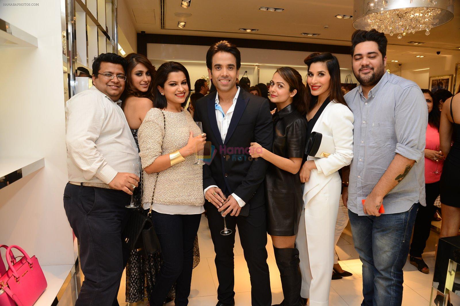 Tusshar Kapoor, Amrita Arora, Sophie Choudry at Michael Korrs store launch in Palladium, Mumbai on 7th Nov 2014