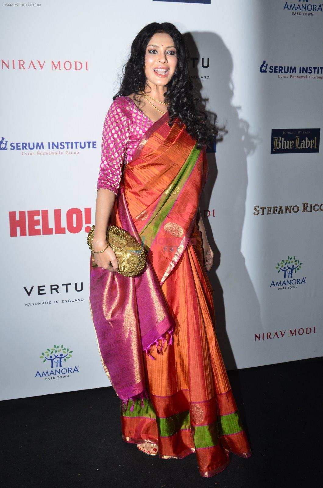 Nandana Sen at Hello Hall of fame red carpet 2014 in Mumbai on 9th Nov 2014