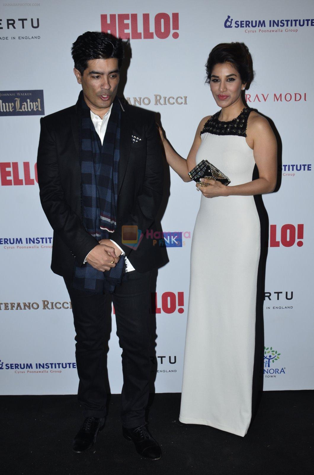 Manish Malhotra at Hello Hall of fame red carpet 2014 in Mumbai on 9th Nov 2014