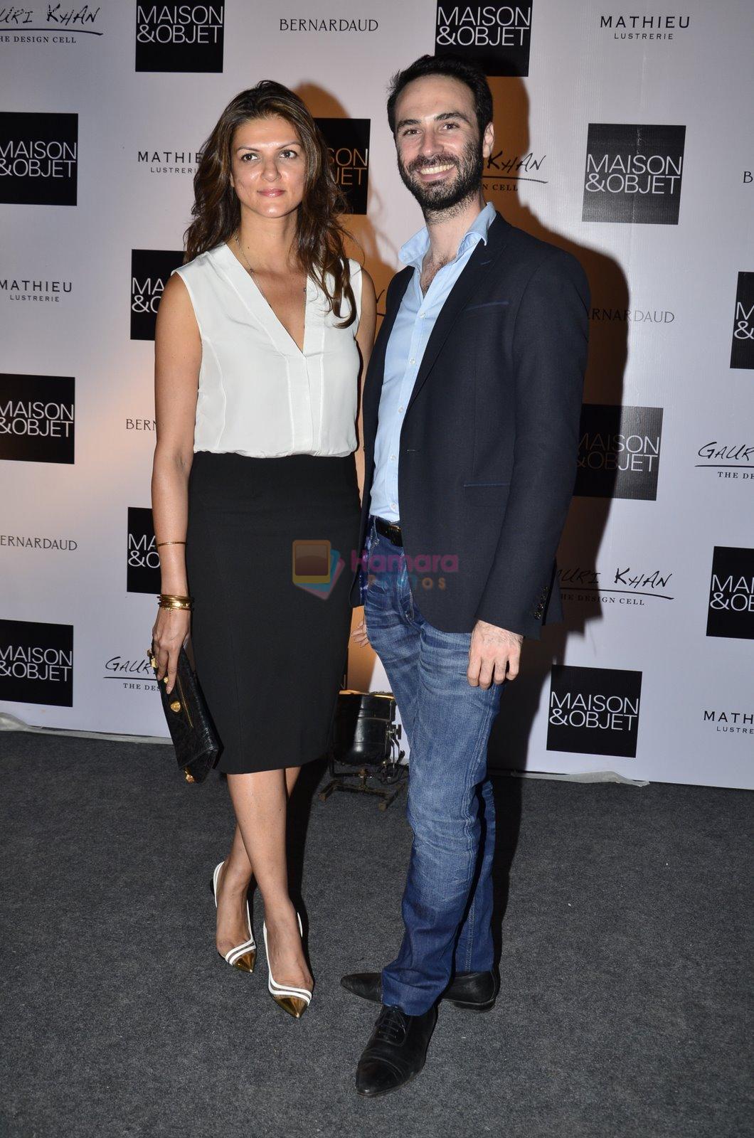 Nandita Mahtani at Gauri Khan's The Design Cell and Maison & Objet cocktail evening in Lower Parel, Mumbai on 11th Nov 2014